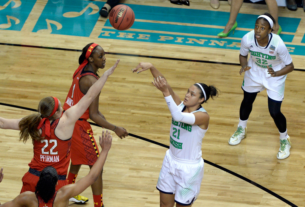 NCAA Final Four: Notre Dame Vs. Maryland