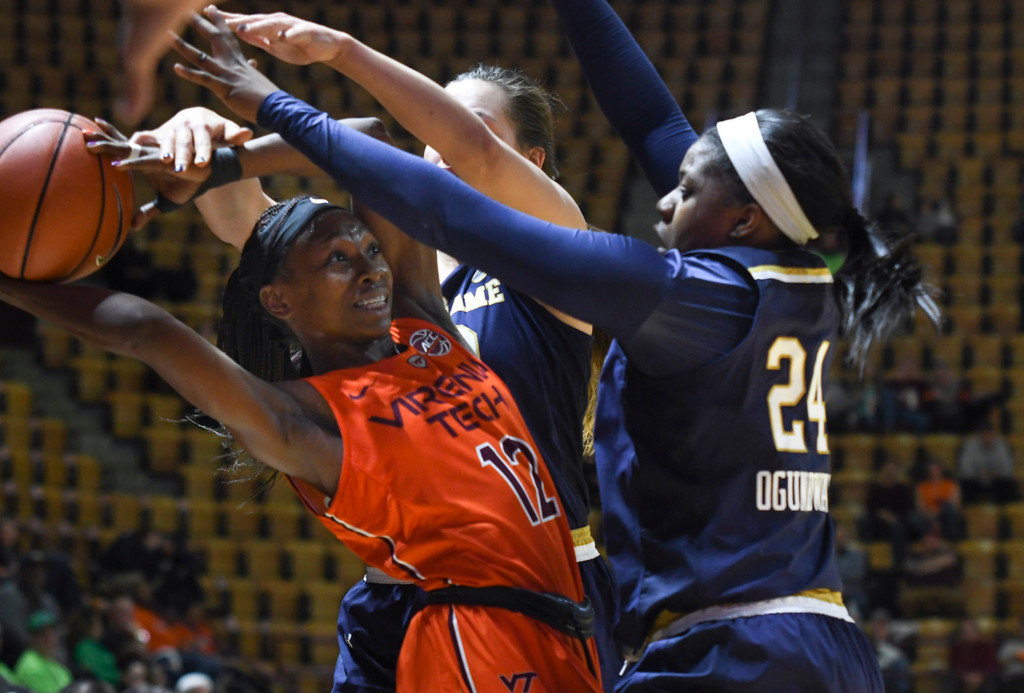 Notre Dame 76, Virginia Tech 59