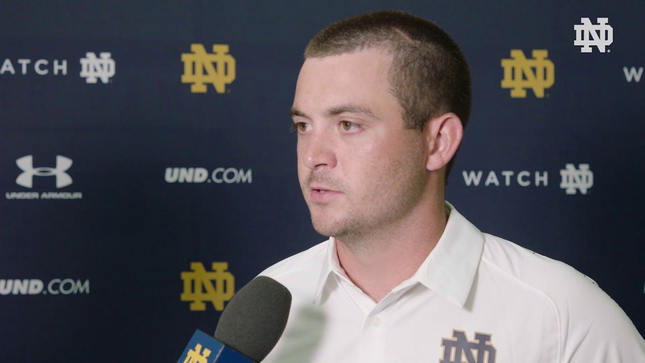 @NDFootball | Media Day Interview - Tom Rees (2018)
