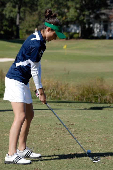 Freshman Ashley Armstrong shot a nine-over par 225 to finish 14th at the LSU Tiger Classic.