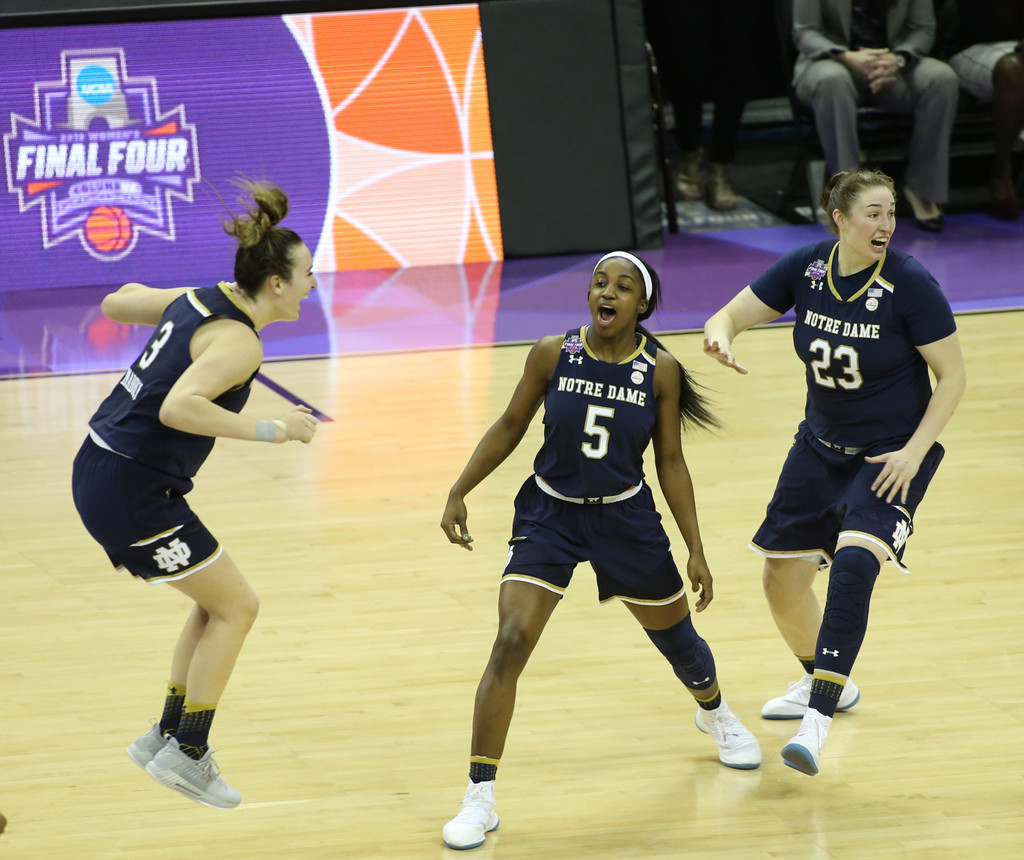 NCAA National Championship: ND WBB 61, Mississippi State 58 (USATSI)