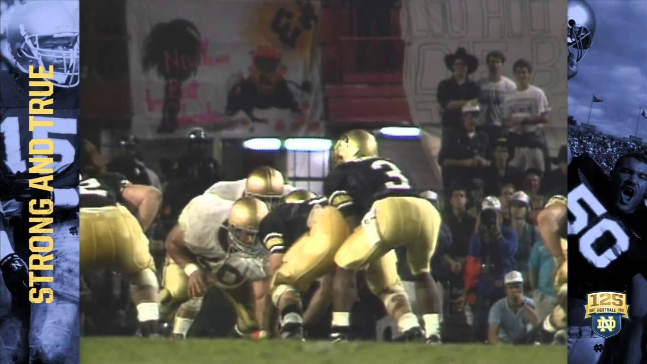 1990 Orange Bowl - 125 Years of Notre Dame Football - Moment #110
