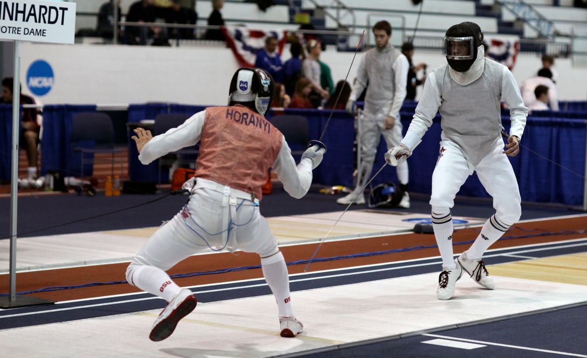 2010 NCAA champion Gerek Meinhardt won a silver medal at last weekend's Venice Foil Grand Prix in Italy