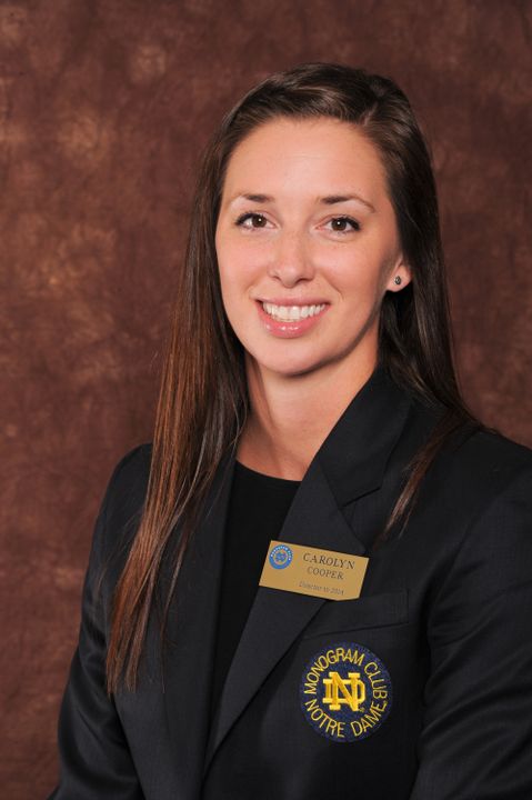 Carolyn Cooper ('06) is the most recent volleyball alumnae to serve on the Monogram Club Board of Directors. Cooper was on the board from 2011-14.