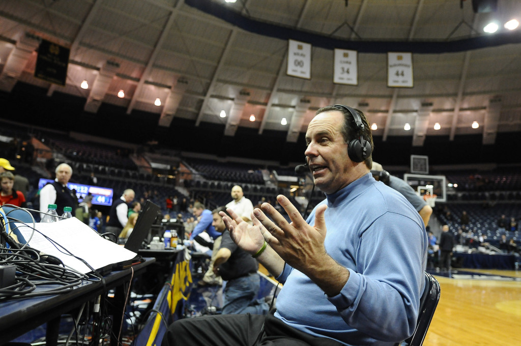 Notre Dame Men's Basketball vs West Virginia on February 22nd, 2011