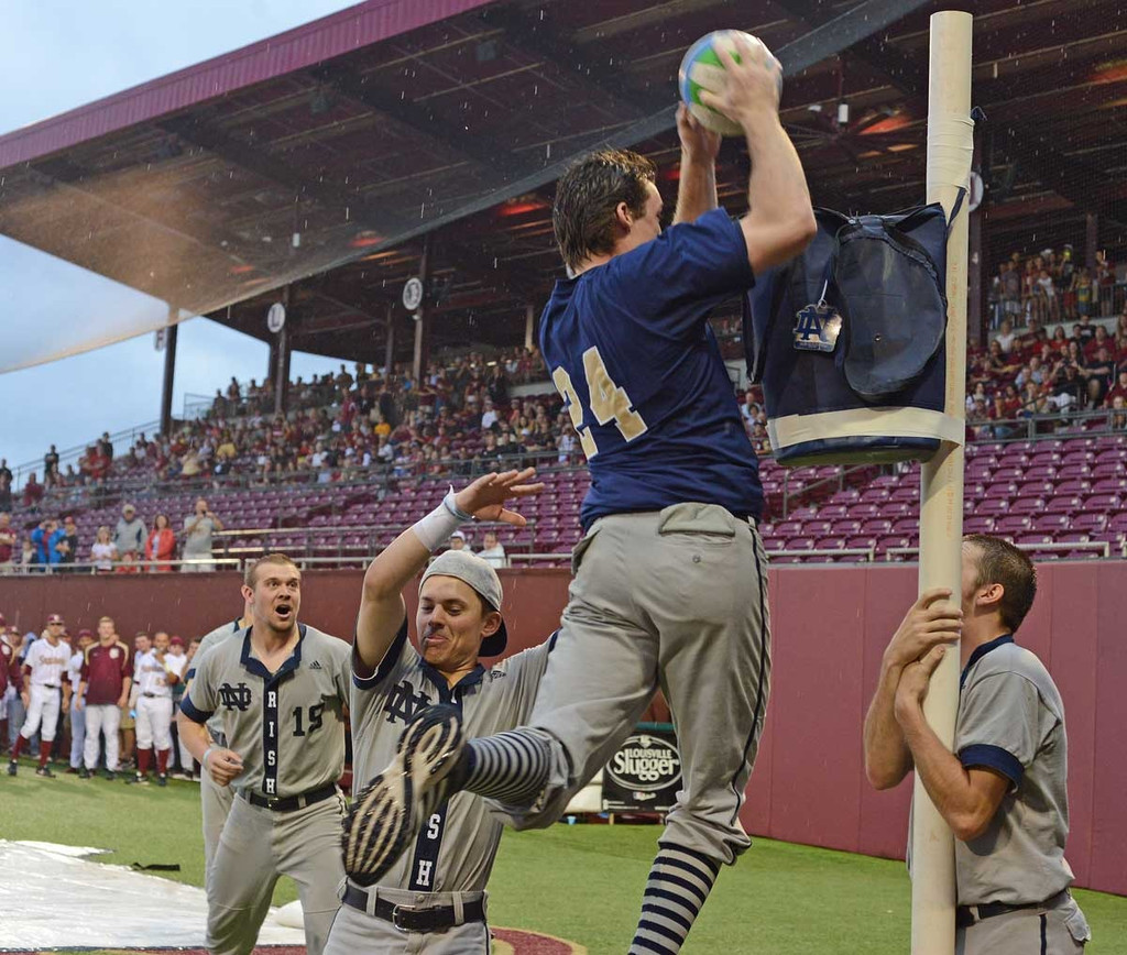 ND Baseball Rain Delay Fun