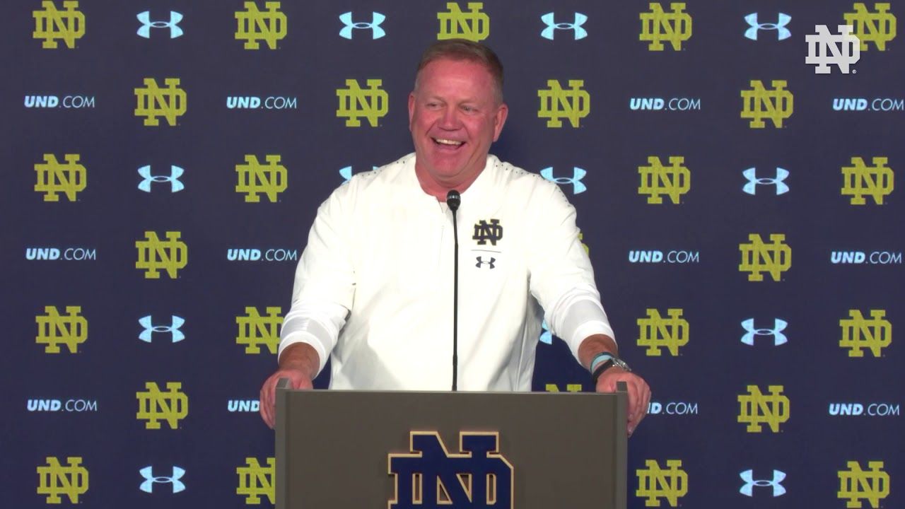 @NDFootball | Brian Kelly Post-Game Press Conference vs. Stanford (2018)