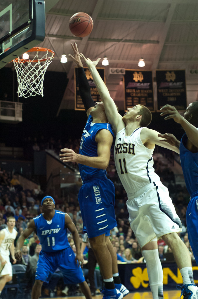 Notre Dame Men's Basketball vs IPFW on 12-17-2012