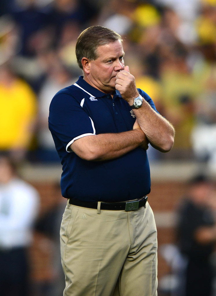 Notre Dame at Michigan (USATSI)