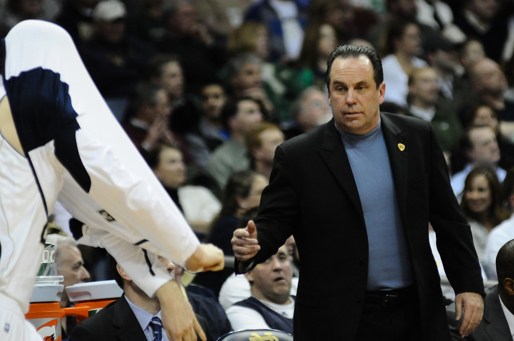 Notre Dame Men's Basketball vs West Virginia on February 22nd, 2011