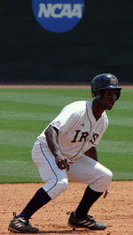 Second Straight Defeat To Top-25 Opponent Ends Irish Season At NCAAs, In 10-4 Loss At Kentucky (full recap) Senior centerfielder Alex Nettey closed his career with another solid day, playing stellar defense while batting 2-for-4 with a run scored (photo by Pete LaFleur).