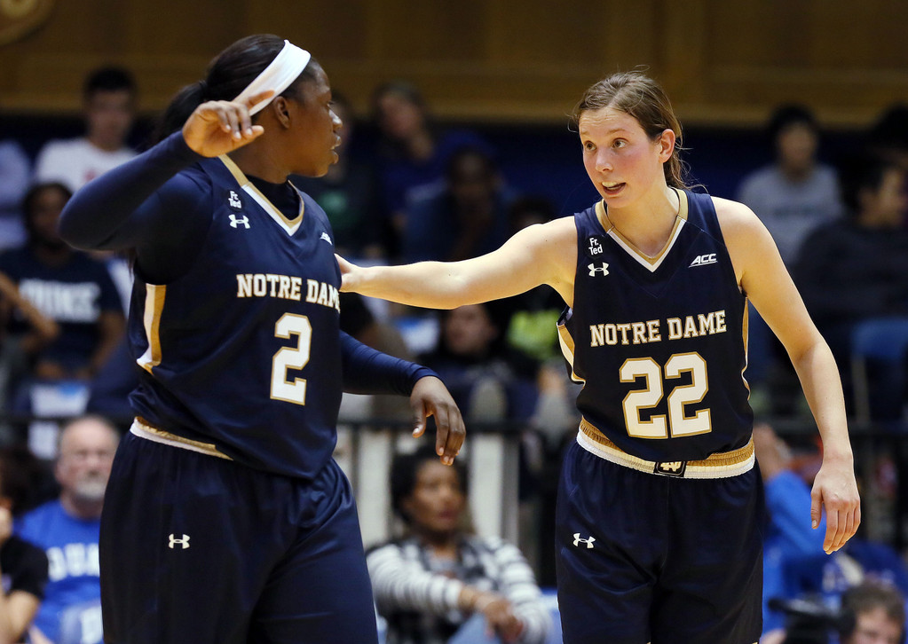 #3 Irish Holds Off Unranked Duke, 68-61