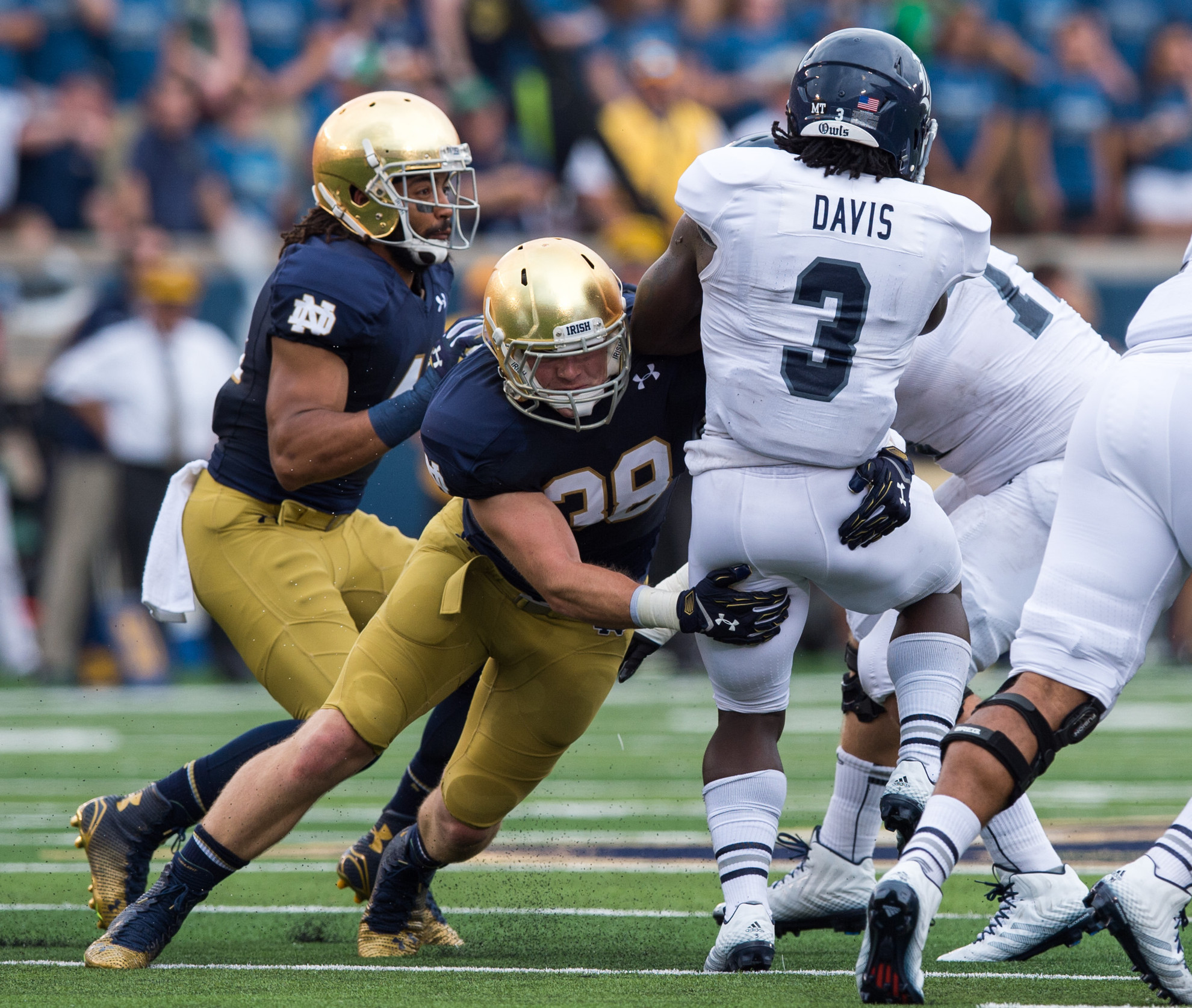 Living Out a Dream Senior linebacker Joe Schmidt