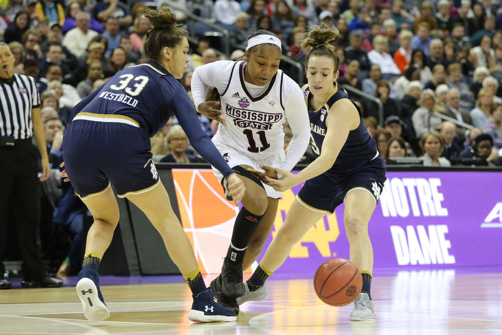 NCAA National Championship: ND WBB 61, Mississippi State 58 (USATSI)
