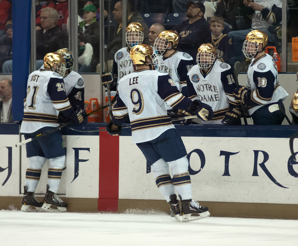 03-16-2013 Notre Dame Men's Ice Hockey vs Bowing Green