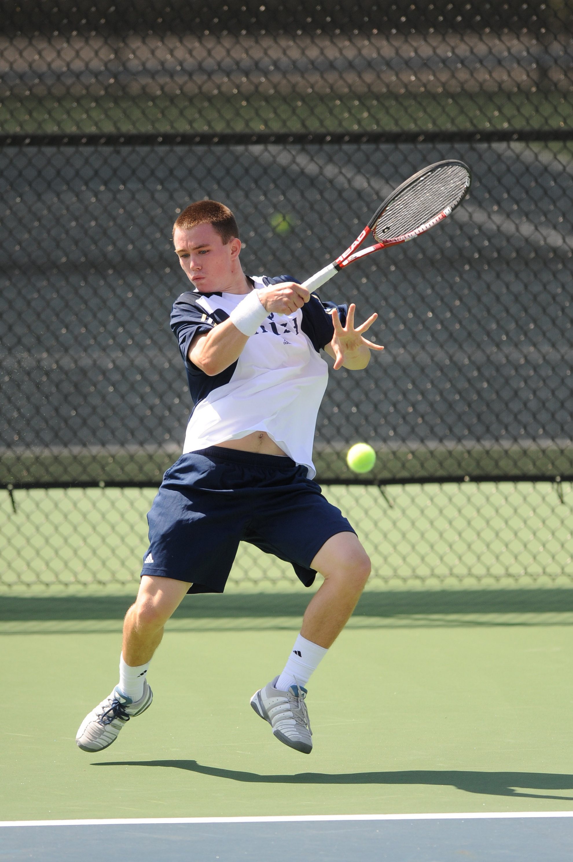 Irish Fall To Cardinals In BIG EAST Championship Match Freshman Greg Andrews won at fourth singles.