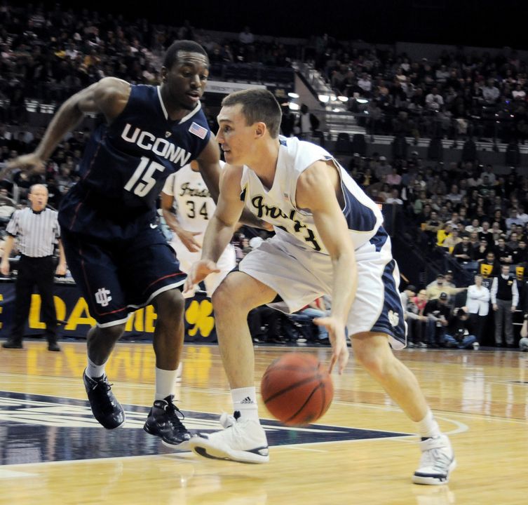 Senior guard Ben Hansbrough and the Irish will take to the Purcell Pavilion court tonight to begin preparation for the 2010-11 campaign.