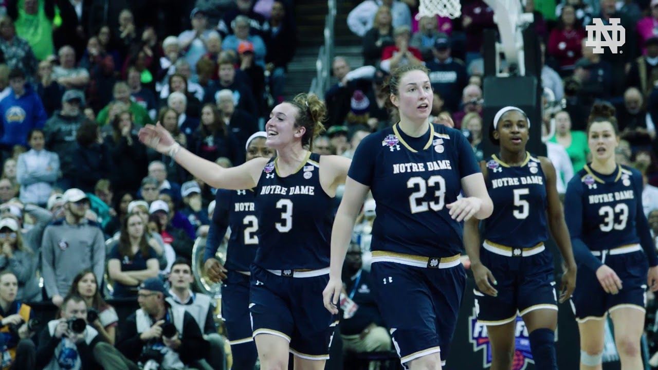 @ndwbb | "It Just Means More." - Former Player Kayla McBride's Message After Final Four (2018)