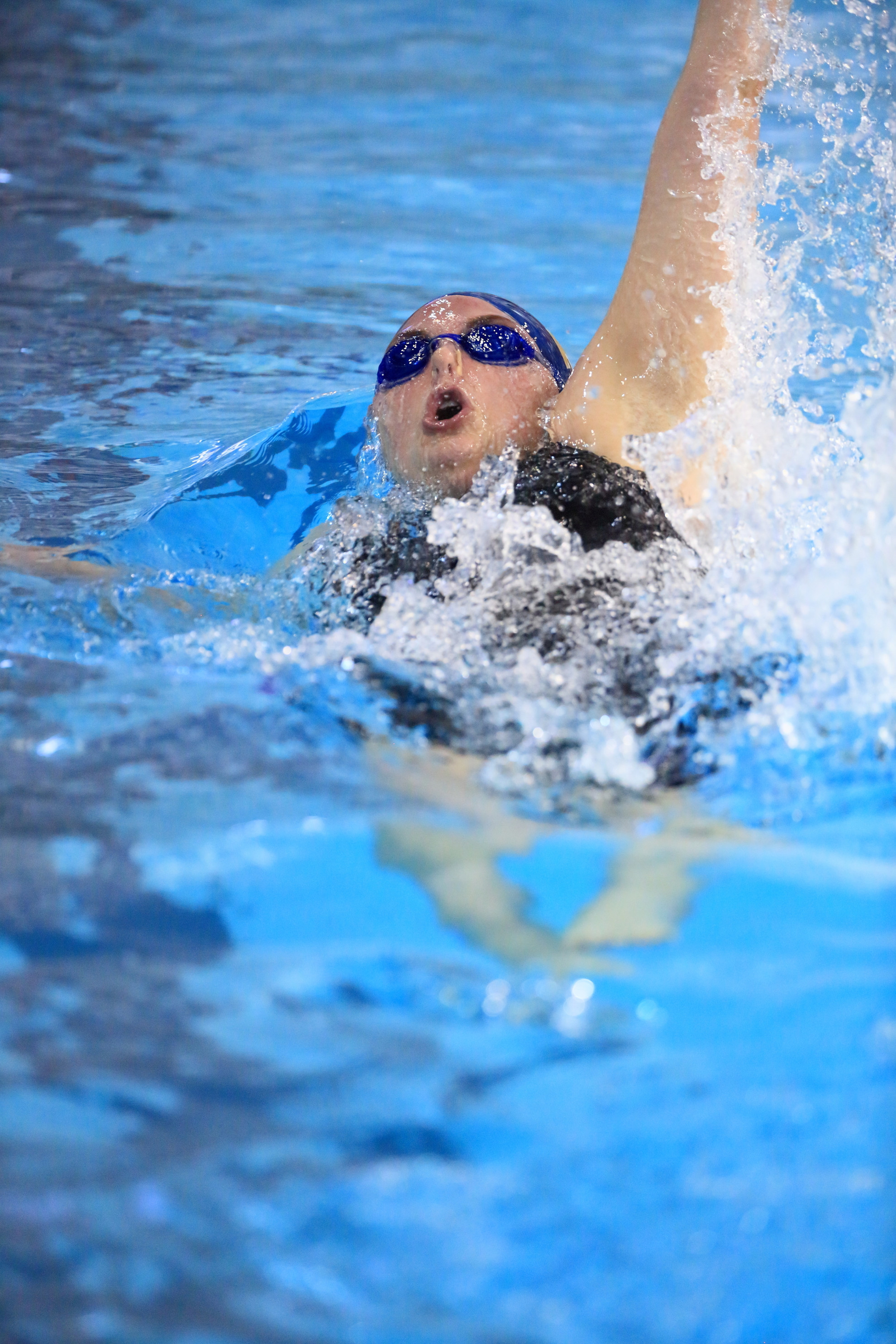 Irish Back In Big Ten Country For Double Dual Meet Irish junior swimmer Sydney Golic