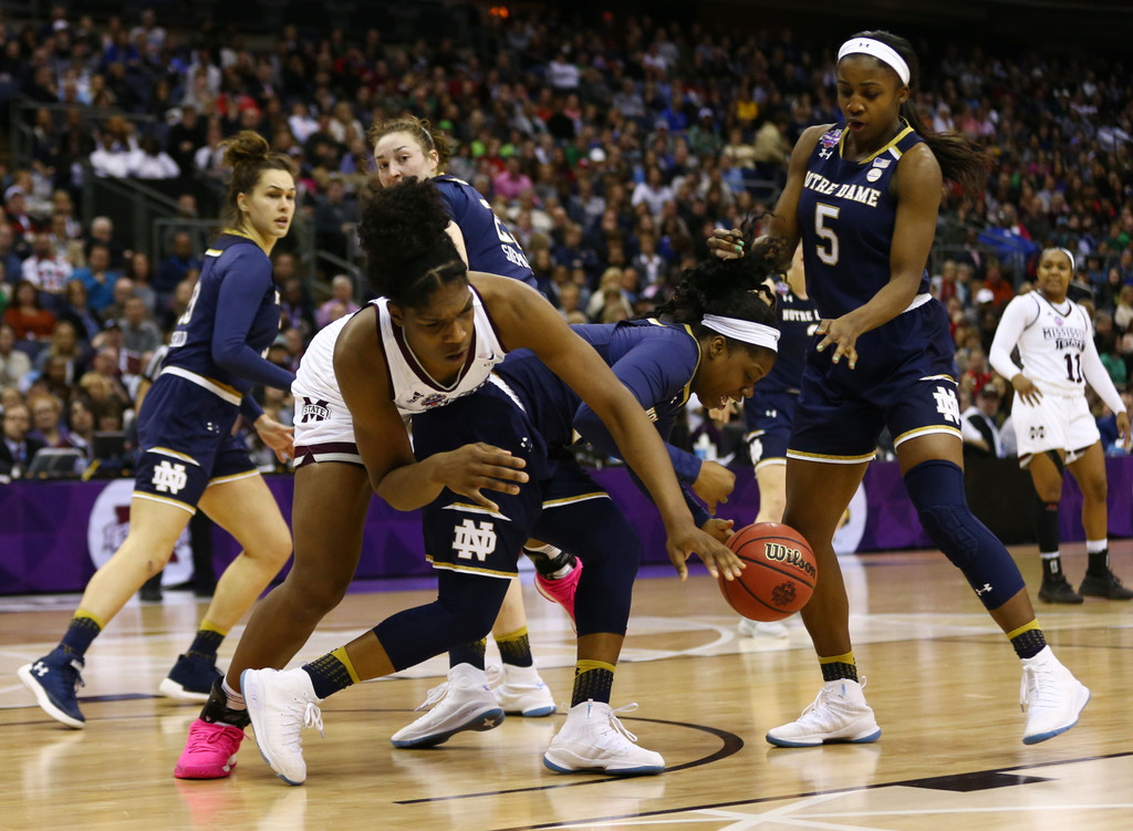 NCAA National Championship: ND WBB 61, Mississippi State 58 (USATSI)
