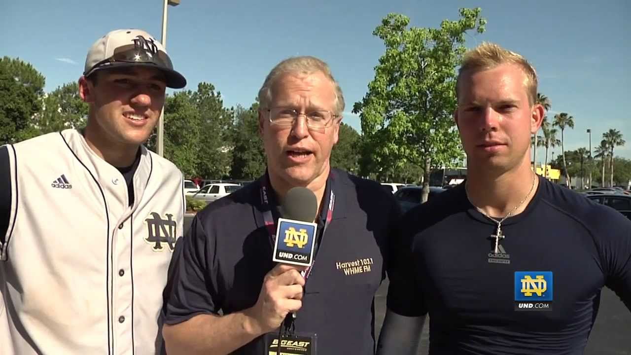 Eric Jagielo and Blaise Lezynski Interview - Notre Dame Baseball