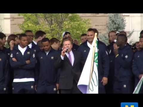 Notre Dame Football Pep Rally - Part Two - Sept. 16, 2011