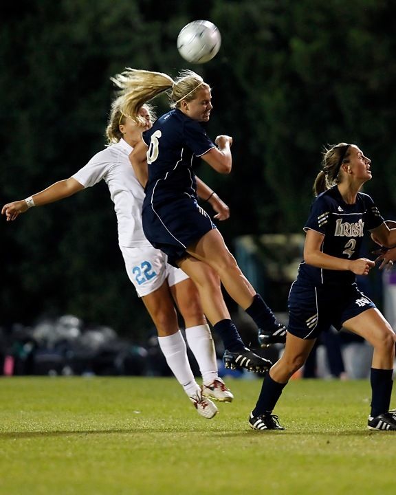 Junior forward Melissa Henderson had a goal and an assist in Saturday's 4-1 win at North Carolina in the third round of the NCAA Championship.