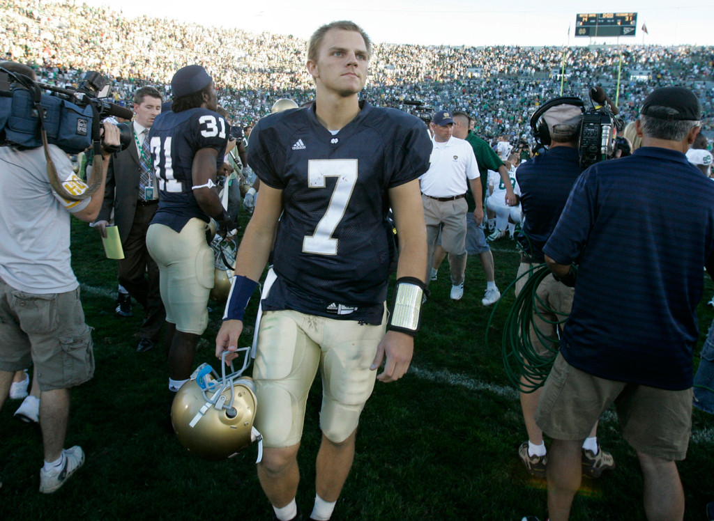 Notre Dame vs. Michigan State, 9/22/07