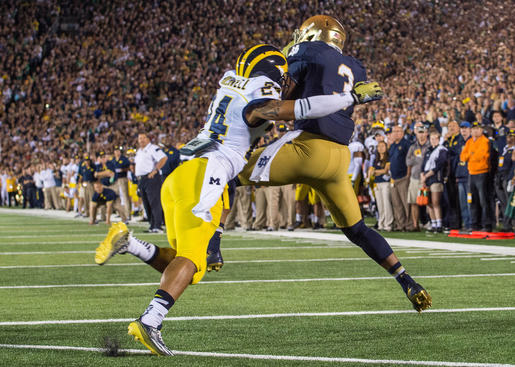 No. 16 Notre Dame vs. Michigan