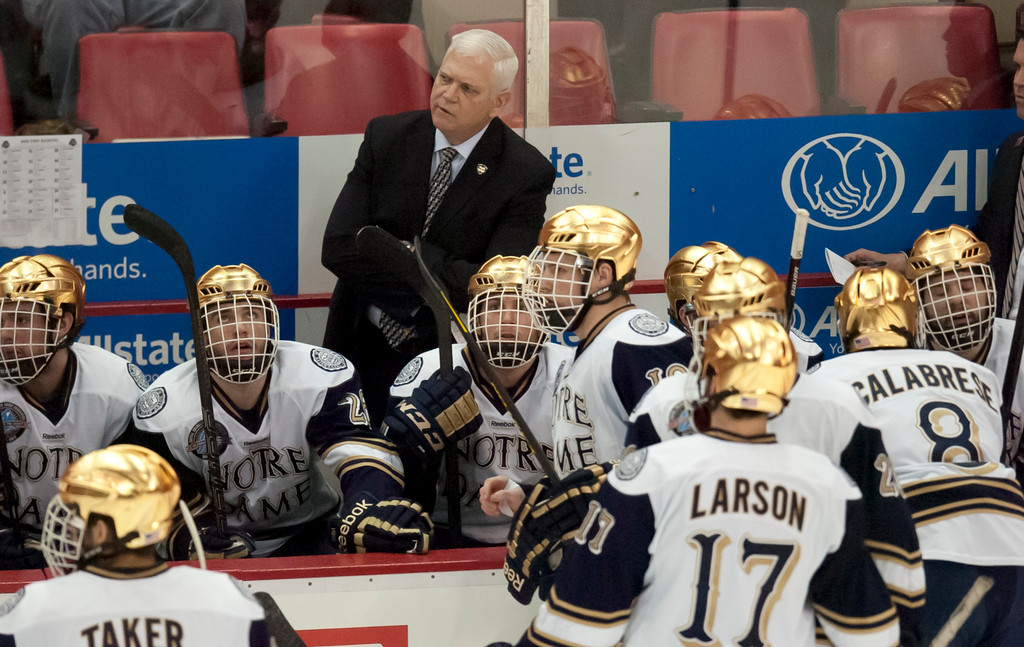 Notre Dame Men's Ice Hockey v Ohio State on 03-23-2013