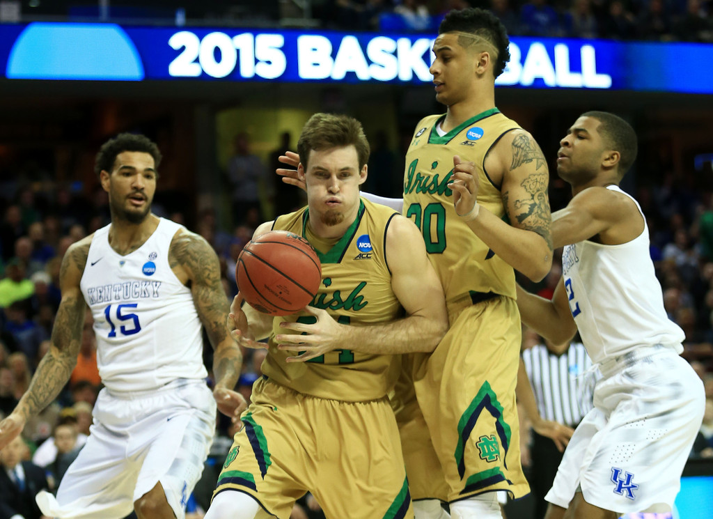 NCAA Men's Elite Eight: Notre Dame vs. Kentucky