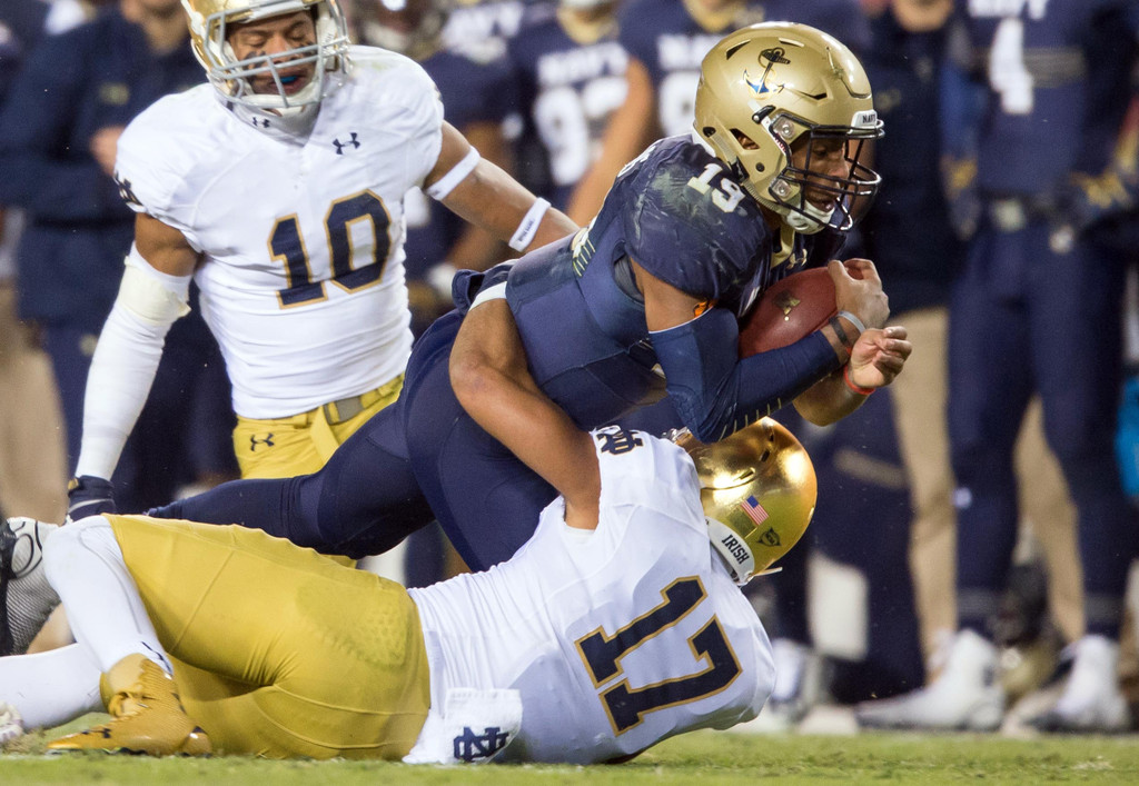 Notre Dame vs. Navy: The Recent Rivalry in Photos