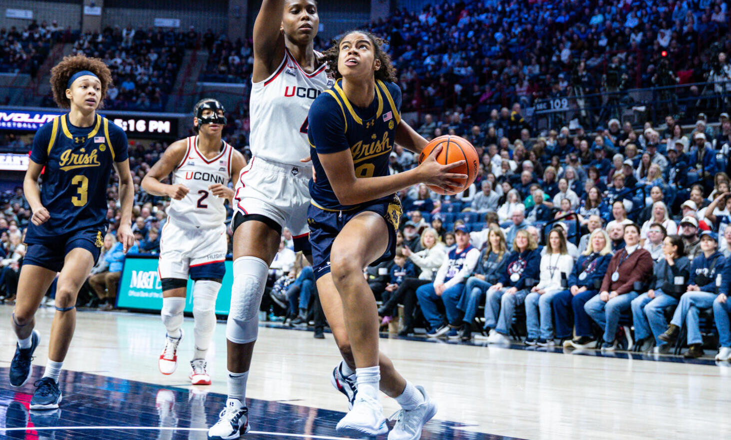 Irish Suffer Road Defeat At No. 1 UConn Irish Suffer Road Defeat At No. 1 UConn