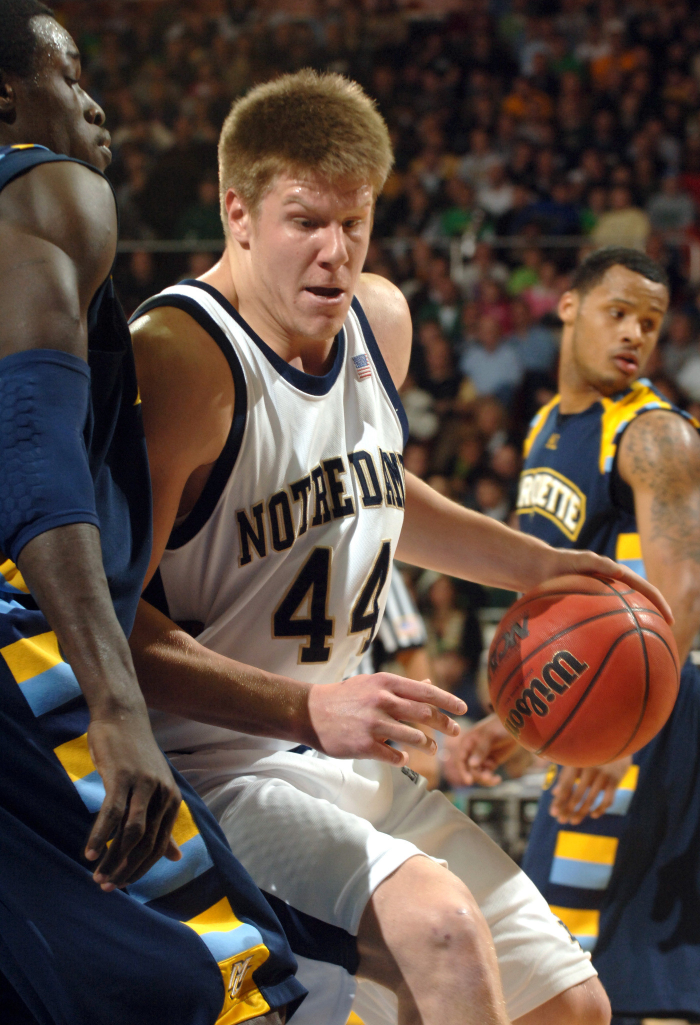 Luke Harangody Tabbed As A Wooden Award Candidate Marquette Notre Dame Basketball