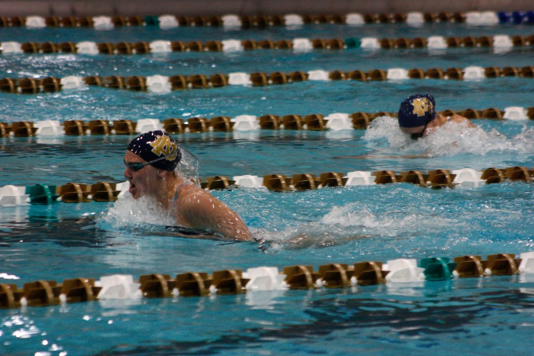 Samantha Maxwell currently holds the nation's fasest mark this season in the 100 breast.
