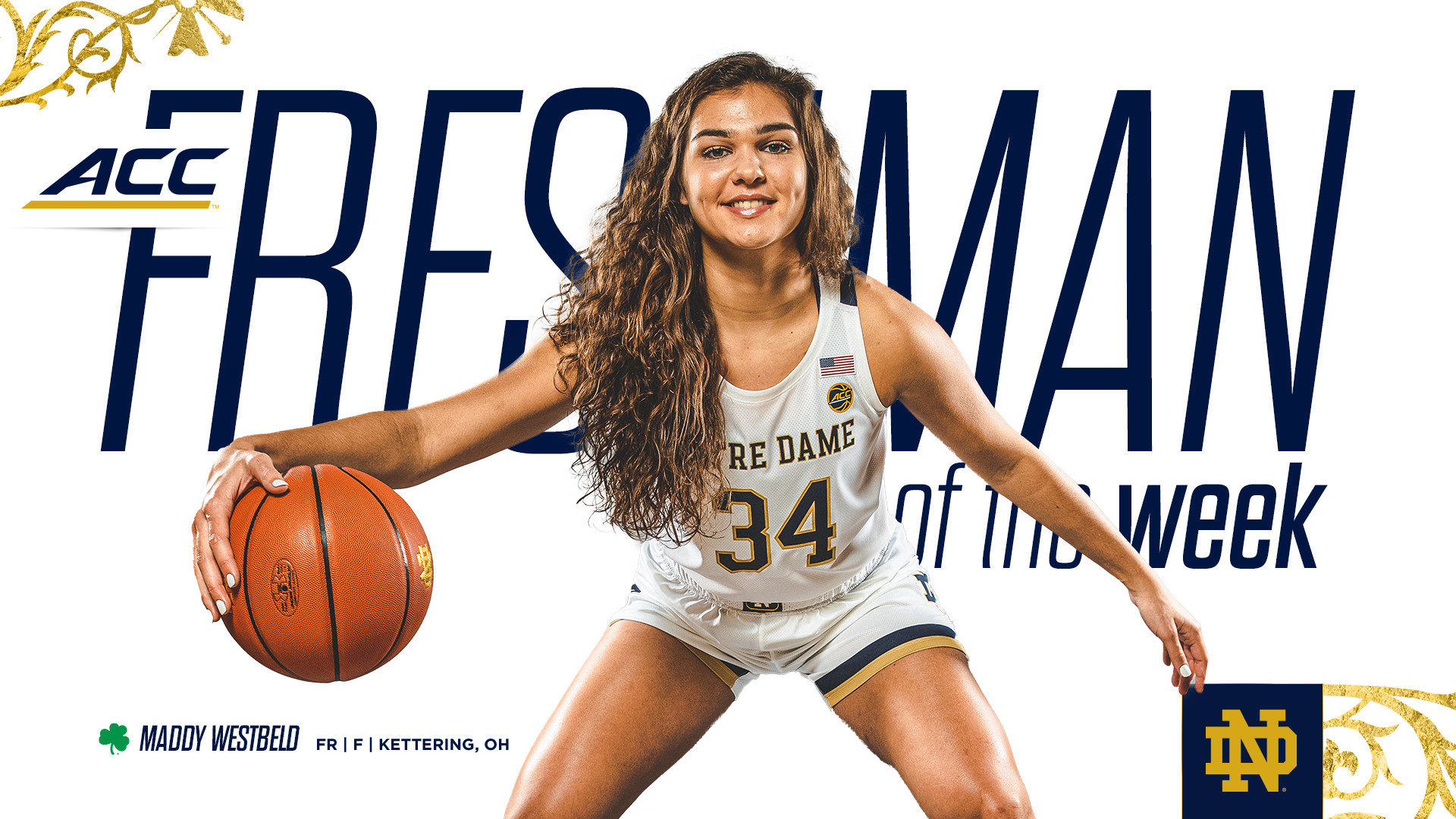 Westbeld Earns Second ACC Rookie of the Week Westbeld Earns Second ACC Rookie of the Week