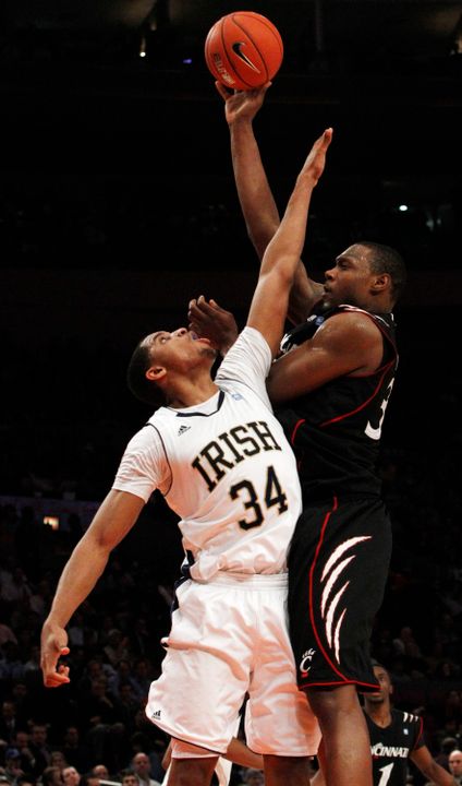 Carleton Scott posted 14 points and 10 rebounds against Old Dominion in the first round of the 2010 NCAA Tournament.