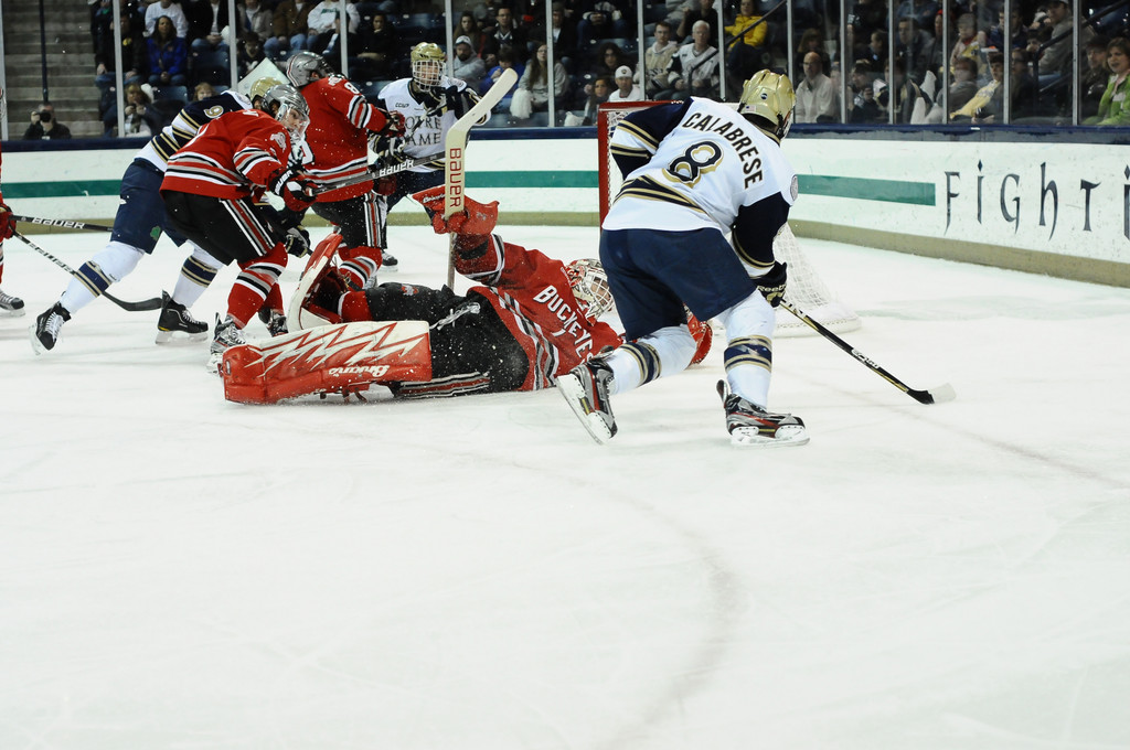 Notre Dame Hockey vs Ohio State on March 3, 2012