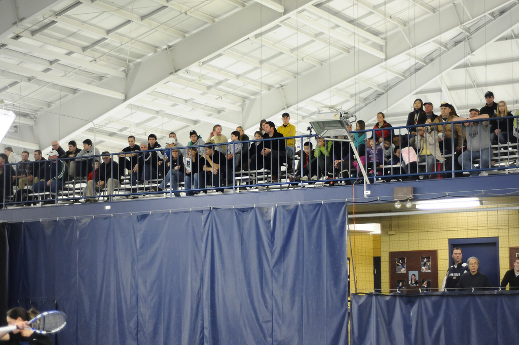 Notre Dame Women's Tennis vs #3 Duke on March 3, 2012