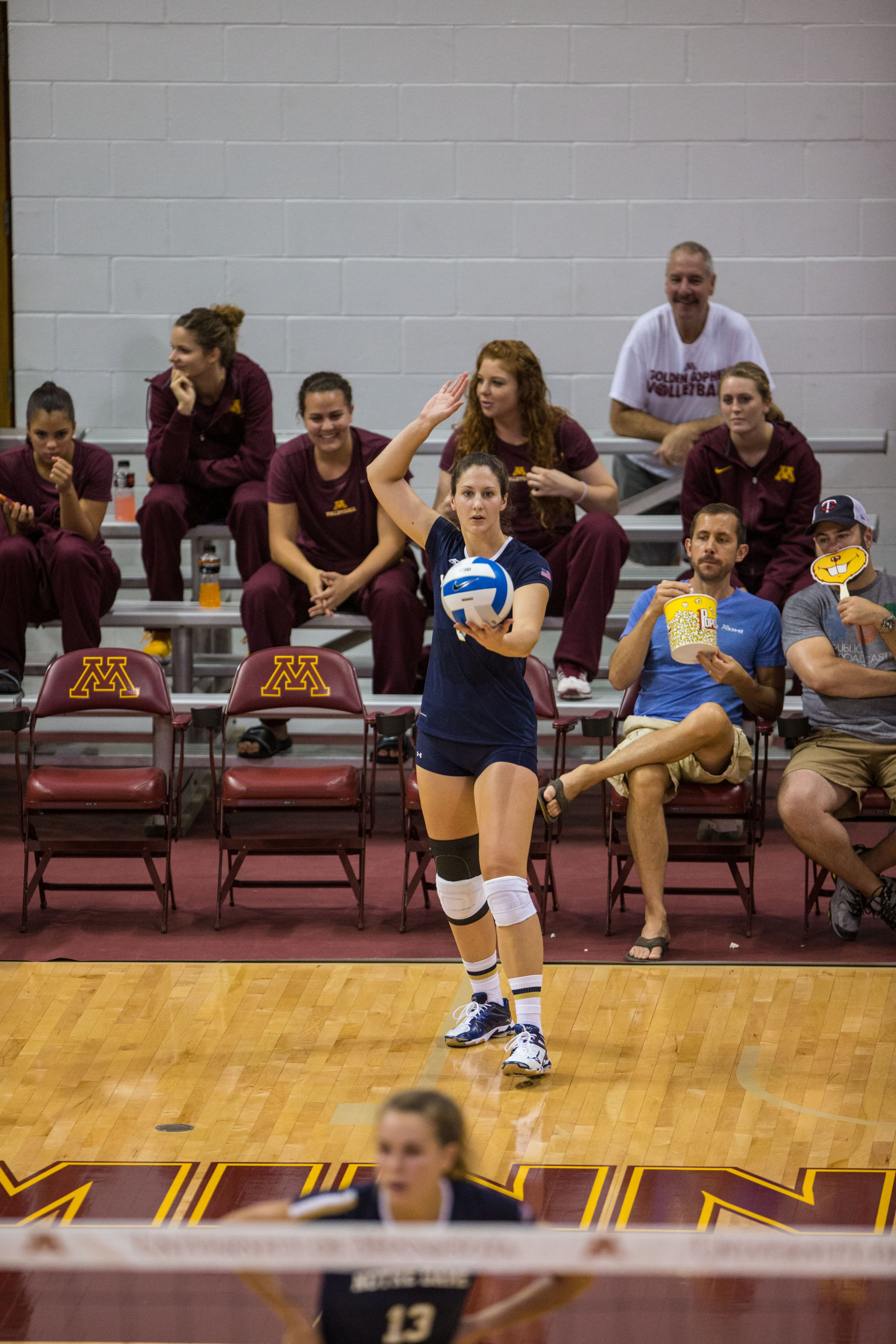 Irish Take Down Saint Louis, 3-1; Complete Friday Sweep Grad student Nicole Smith had a team-high 16 kills to go along with six digs, five blocks and a service ace in a 3-1 Notre Dame win over Saint Louis Friday evening.