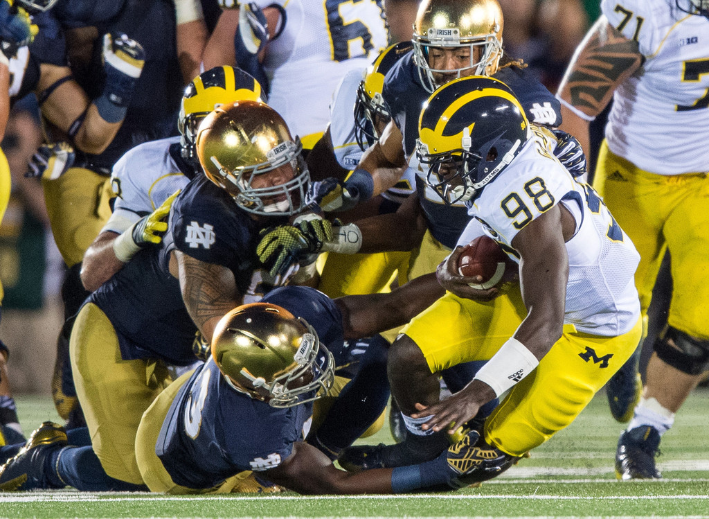 No. 16 Notre Dame vs. Michigan