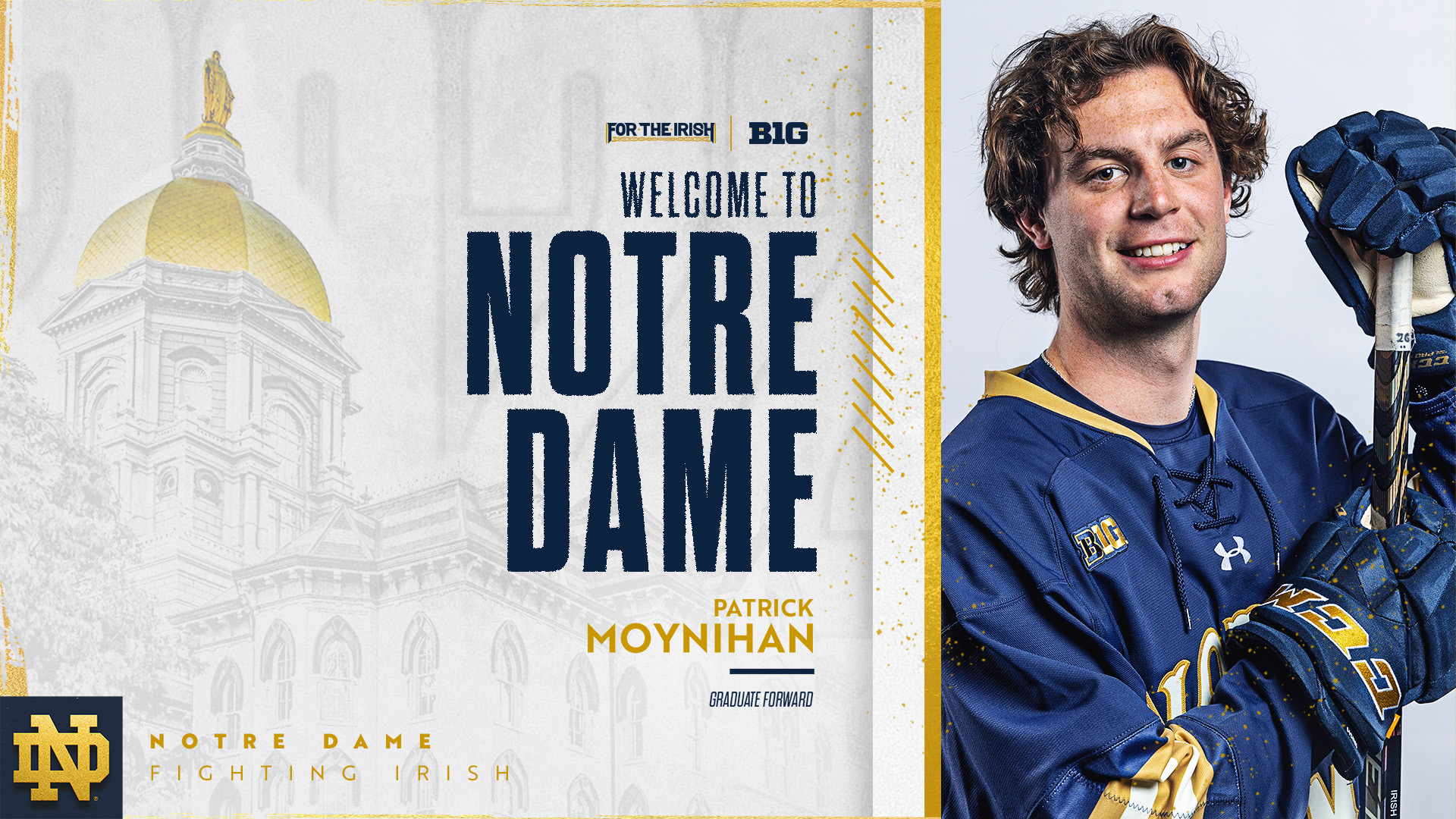 Irish Add Patrick Moynihan For 2023-24 Irish Add Patrick Moynihan For 2023-24