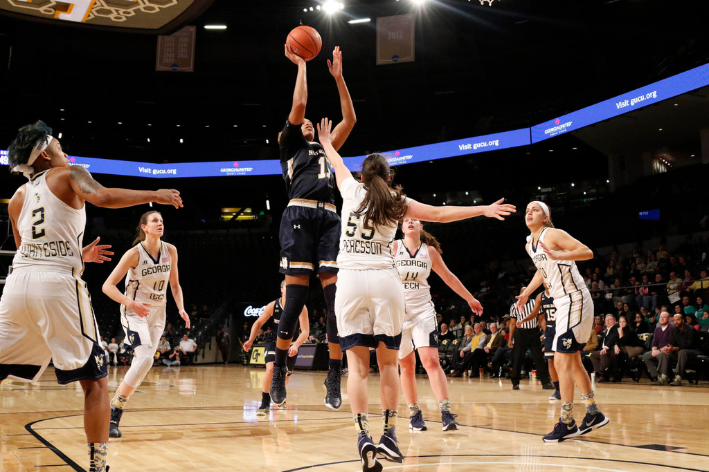 No. 3 Notre Dame vs. Georgia Tech