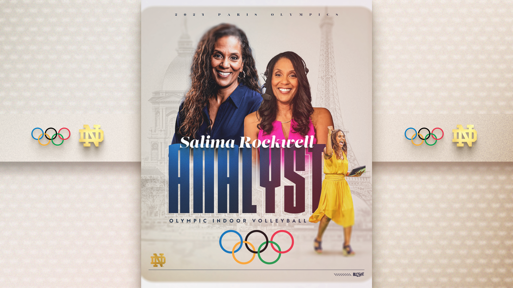 Head Coach Salima Rockwell Named As An Analyst for Olympic Games Paris 2024 Head Coach Salima Rockwell Named As An Analyst for Olympic Games Paris 2024