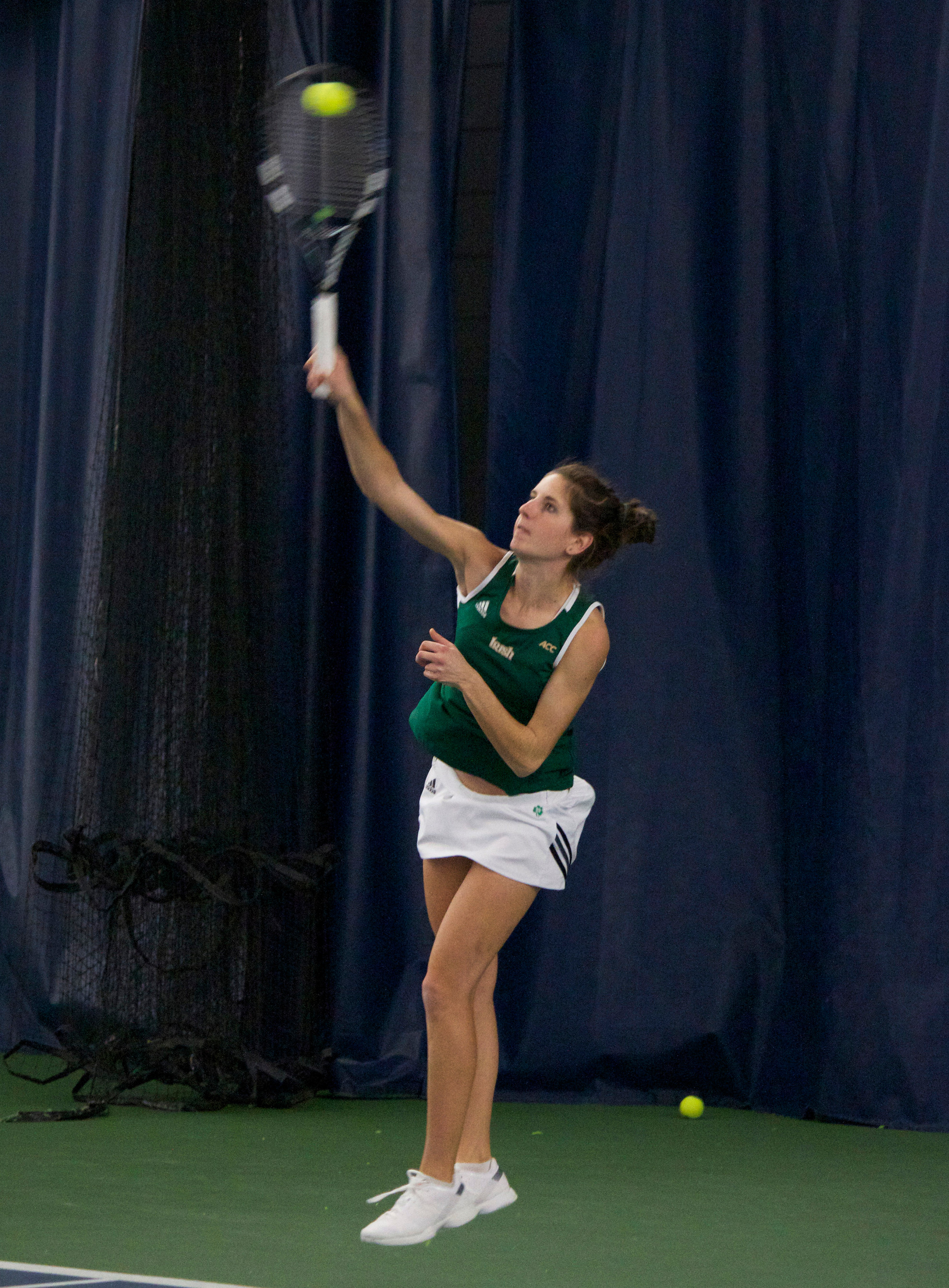 No. 22 Irish Fall To No. 13 Michigan Senior Jennifer Kellner
