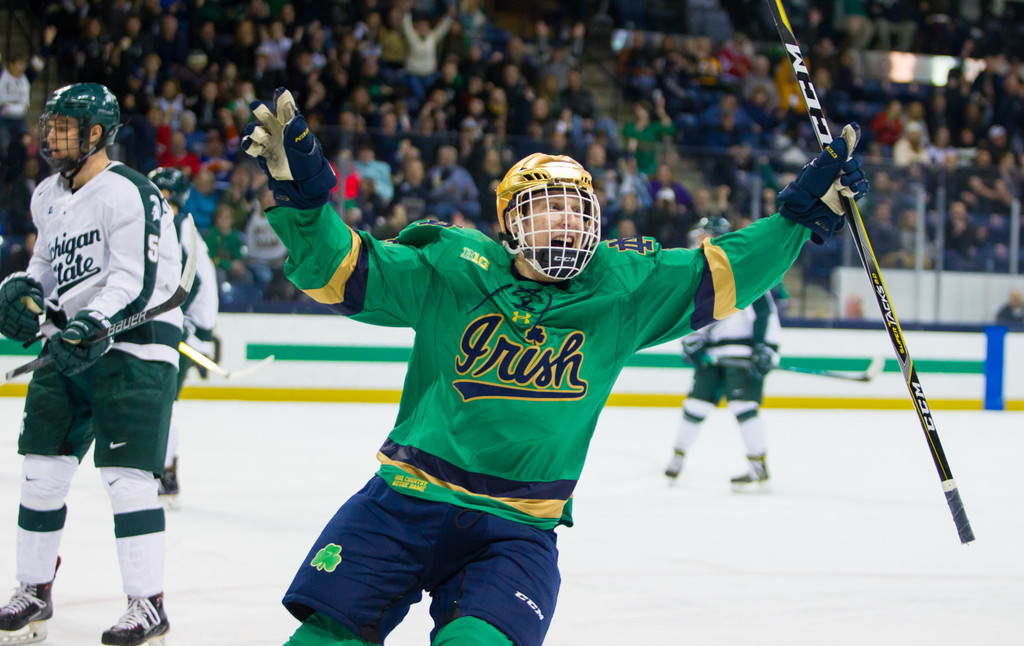 No. 3 Notre Dame Hockey vs. Michigan State, Game 2