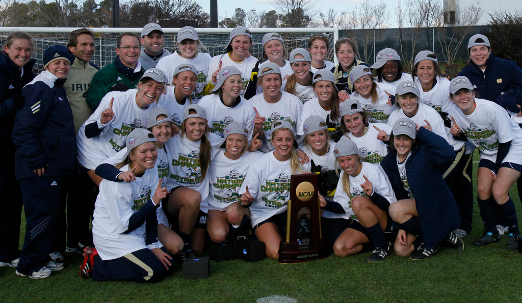 A Championship Season in Photos: 2010 Notre Dame Women's Soccer