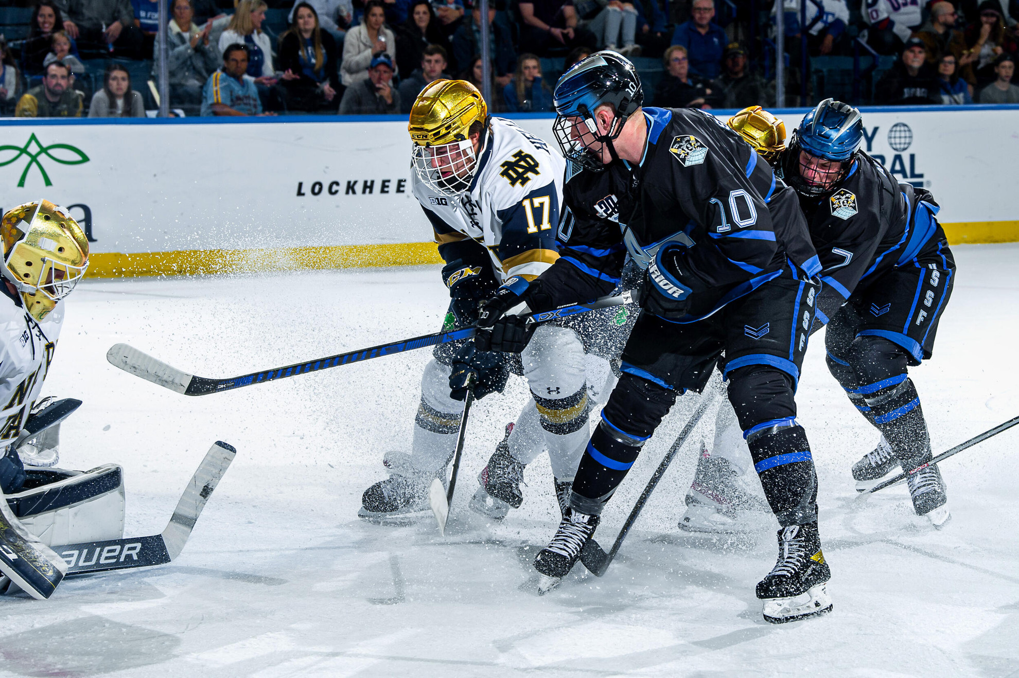 Four Goal Third Period Leads Irish To Tie Four Goal Third Period Leads Irish To Tie