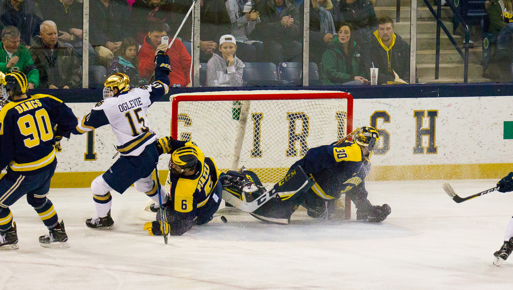 No. 1 Notre Dame Hockey vs. Michigan, Game 2