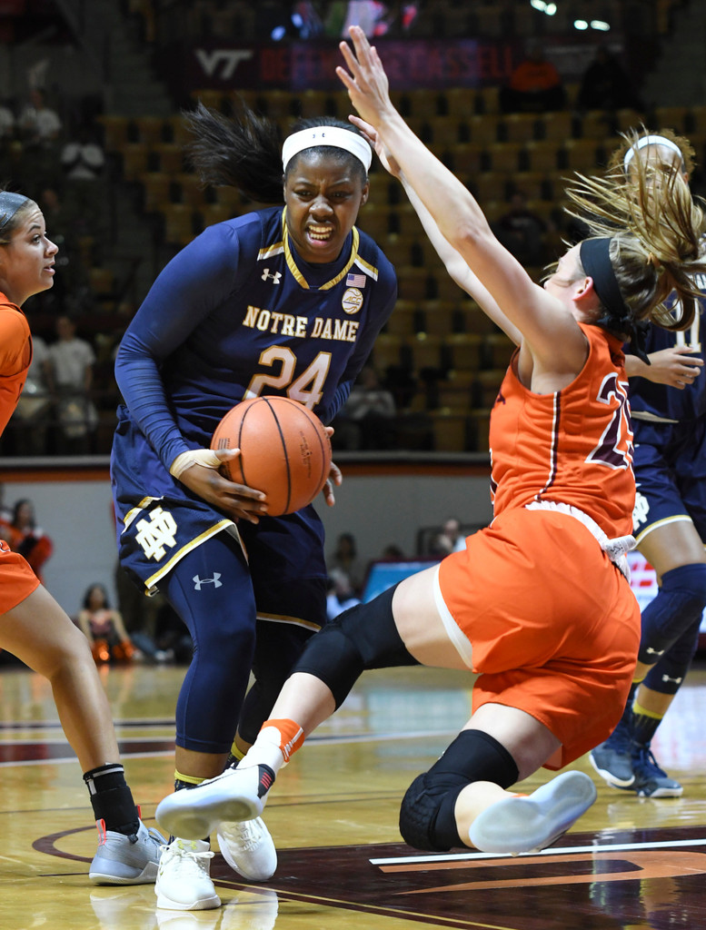 Notre Dame 76, Virginia Tech 59